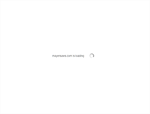 Tablet Screenshot of mayersaws.com